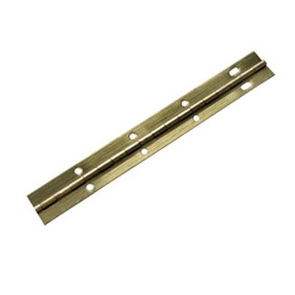 Rpc Terry Hinge RPC-Terry Hinge C11248 3 1.5x48 in. Continuous Hinge - Brass C11248 3